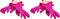 Casabella Premium Waterblock Cleaning Gloves - 2 Pair (4 Gloves) Pink - Small...