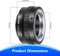 Neewer Lens Mount Adapter for M42 Lens to Sony NEX E-Mount Camera,fits Sony A7 A7S/A7SII A7R/A7RII A7II A3000 A6000 A6300 NEX-3 NEX-3C NEX-5 NEX-5...