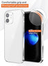 for iPhone 12/12 Pro Case, Shockproof Phone Case Cover, Anti-Yellowing Clear Back Compatible with iPhone 12/12 Pro 6.1 inch (Clear)...