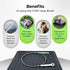 6ft CPAP Hose Brush, CPAP Cleaner for Standard 22mm & Slim 15mm CPAP Hoses, CPAP Supplies and CPAP Accessories for CPAP Machines...