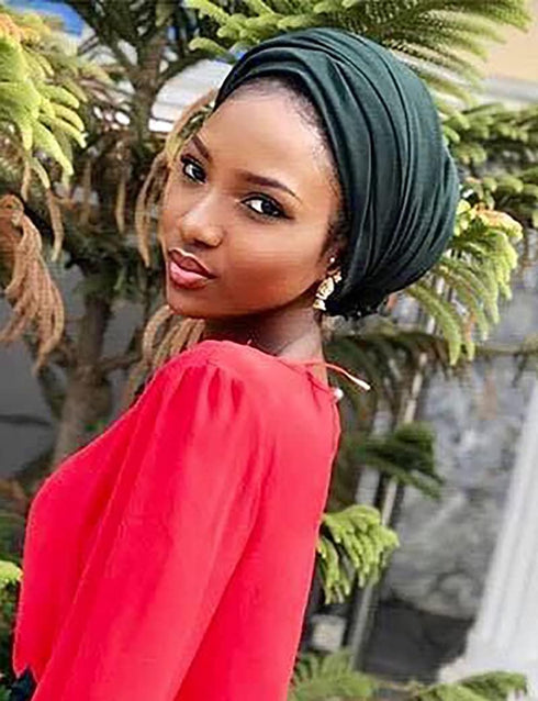 Harewom Head Wraps for Black Women Stretch Head Scarf Long African Hair Wraps Turban Headwraps Jersey Headbands...