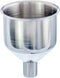 SE Stainless Steel Funnel for Flasks, Small Metal Funnel for Filling Drinking Liquor Flask, Transferring Oil, Juice, Milk, Attached Screw-On Cap...