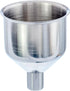SE Stainless Steel Funnel for Flasks, Small Metal Funnel for Filling Drinking Liquor Flask, Transferring Oil, Juice, Milk, Attached Screw-On Cap...