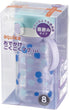 Richell Aqulea outing straw mug 200 Light blue...