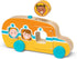 Melissa & Doug GO Tots Wooden Roll & Ride Bus with 3 Disks - FSC Certified...