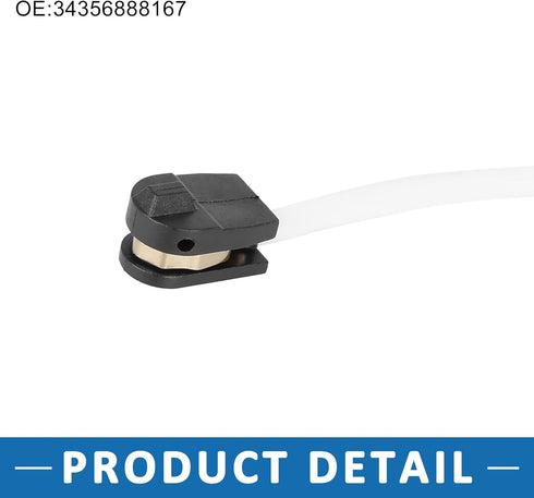 Front Brake Pad Electronic Wear Sensor 34-35-6-888-167 Brake Pad Wear Indicators for BMW X1 2016-2018...