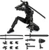 ?Assembled? T13 Action Figure, Samurai Style Titan 13 Action Figure Set with Bracket and 6 Weapons Dummy 13 Action Figure Nova 13 Lucky Multi-Join...