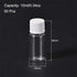 uxcell Plastic Lab Chemical Reagent Bottle, 10ml/0.34oz Wide Mouth Sample Sealing Liquid Storage Container, Transparent 50pcs...
