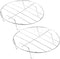 Steaming Rack, 2 Pack 7 Inch Round Food Grade Stainless Steel Steamer Plate for Food Steaming, Cooling and Roasting Cooking in Kitchen and Outdoor...