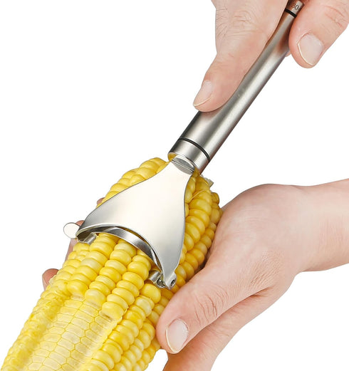 Corn Peeler Stainless Stee Corn Cob Stripper Tool Corn Thresher from the Cob, Removes Corn Kernels From Corn Cobs In Seconds, Kitchen Gadget...
