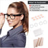 100 Pairs Soft Foam Nose Pads, Self Adhesive Nose Pads Anti-Slip Nosepads for Eyeglasses Sunglasses Reading Glasses, Comfortable and Protect The M...