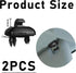 2 PCS Sun Visor Bracket Hook Clip, Upgraded Base Makeup Mirror Fixing Bracket, Car Interior Sunscreen Holder Hook, Compatible with A3 A4 LA 5A 6L ...
