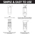 Primula Press and Go Iced Tea Maker, Travel Tumbler, Infuser Bottle, Leak-proof Flip-top Lid with Carry Loop, Dishwasher Safe, Made without BPA, 1...