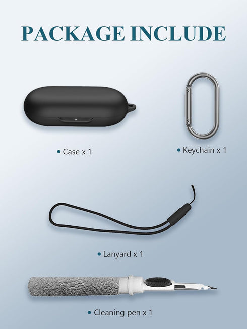 for Soundcore by Anker V30i Case Cover, Soft Silicone Protective Portable Scratch Shock Resistant Compatible with Anker Soundcore V30i Hard Shell ...