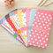 SCStyle 50 Pack Colored Envelopes 3.35 x 6.89 Inches 10 Unique Design Cute Coin invitation Gift Card Postcard Colorful Envelopes...