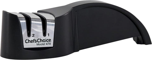 Chef’sChoice Manual Knife Sharpeners Diamond Hone for 20-Degree Straight-Edge Kitchen Santoku Sports and Pocket Knives with Diamond Abrasives Prec...