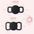 PuppyDoggy 2 Pack Holder for Collar, Dog Cat Case, Silicone Case Waterproof, Scratch-Resistant, Anti-Lost & 1 Pack Keychain Holder for Bag, Suitca...