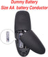 AA Size Battery Placeholder Conductor Fake Dummy Battery Setup Shell(8-Pack)...