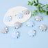 COMNICO 10PCS Knit Knitting Needles Point Protectors Silicone Cute Hedgehog Needle Tip Stitch Stoppers Sewing Supplies Accessories for DIY Art Cra...