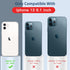 FUNMIKO Designed for iPhone 12 Case with Screen Protector,Complete Protection with Enhanced Camera Lens Cover,Soft Silky Silicone Protective Phone...