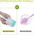 Baby Bottle Brush Set with Nipple Cleaner and Suction, 10.2" Cleaning Brush and 6.5" Sponge Bottle Brush with A Replacement Brush Head and Two 6.7...