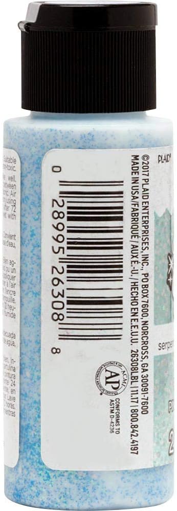 Fabric Creations Fantasy Fabric Ink Paint, 2 oz, Glitter Sea Serpent...