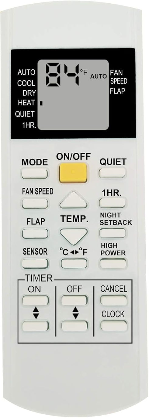 Replacement Air Conditioner Remote Control CV6233198927 CV6233187136 CV6233187143 CV6233187044 CV6704000024 CV6233187020 CV6233187051 CV6704000023...