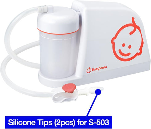 Silicone Tips (2pcs) for BabySmile Nasal Aspirator S-504, S-503, S-502, S-303...