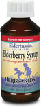 Herbs for Kids Eldertussin Elderberry Syrup, Cherry Berry (Btl-Plastic) | 4oz...