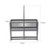 uxcell Microscope Slides Rack 24 Positions Polypropylene Staining Rack Gray for Research Experiments...