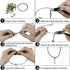 50 Pcs Black Waxed Necklace Cord 2MM Waxed Leather Cord Rope with a Lobster Claw Clasp Necklace Cord Bulk for Jewelry Making Bracelet Chain Neckla...