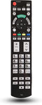 Replacement Remote Control N2QAYB000703 for Panasonic Viera TV TC-P50ST50 TC-L42ET5 TC-P55ST50 TC-P55VT50 TC-L55ET5 TC-L55DT50 TC-P60ST50 TC-P65VT...