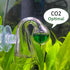 Glass Drop Checker Kit with 15ml Co2 Checker Solution Monitor of Planted Tank Co2 Levels for Aquarium Plant Fish Tank Test CO2 Kit...
