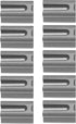 10pcs Carbon Brush for Electric Tools 13 x 8 x 6.3 mm Compatible with DeWalt DW217 DW221 DW222 Power Tools Motor Replacement Accessories Carbon Me...