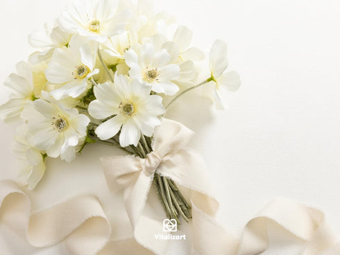 Vitalizart Ribbon Beige & Nude Natural Cotton Handmade Fringe Ribbon 1 1/2" x 15Yd Eco-Friendly Ribbons for Wedding Invites Bridal Bouquets Gift W...