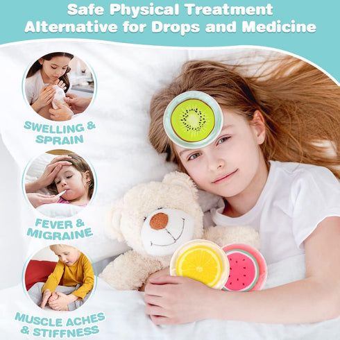 Hilph Kid Ice Packs, Reusable Boo Boo Ice Packs for Kids & Toddlers & Baby Injuries, Hot Cold Compress for Body Pain Relief, Bumps & Bruises, Toot...