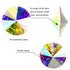 DONGZHOU 100pcs Mix Shape Crystal AB Nail Art Rhinestone Gems Point Back Fancy Stone Sew On Rhinestone Loose Crystal Sewing for Clothing Wedding D...