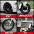 20PCS Reflective Car Wheel Decorative Stripe Stickers, Night Safety Warning Stickers, Anti-Scratch Reflective Stickers Car Motorcycle Wheel Safety...