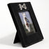 Lawrence Frames Wash Dog Frame with Bone Ornament, 4 by 4-Inch, Black...
