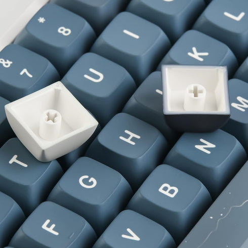 Apollo XDA Keycaps 60 Percent, 83-Keys PBT Dye Sublimation Custom Key Cap Set for 61/68 Gaming Mechanical Keyboard...