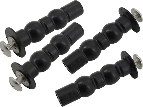 Toilet Seat Hinge Screw 2 Pack,Compatible with TOTO Toilet, Expanding Rubber Bolt Top Nuts Set for Top Mount Toilet Seat Tightening Kit Replacemen...
