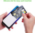 3pcs Cell Phone Card Holder Wallet,Silicone Ultra-Slim Self Adhesive Credit Card Id Wallet Case Pouch Sleeve Pocket for and Other Smartphones(Whit...