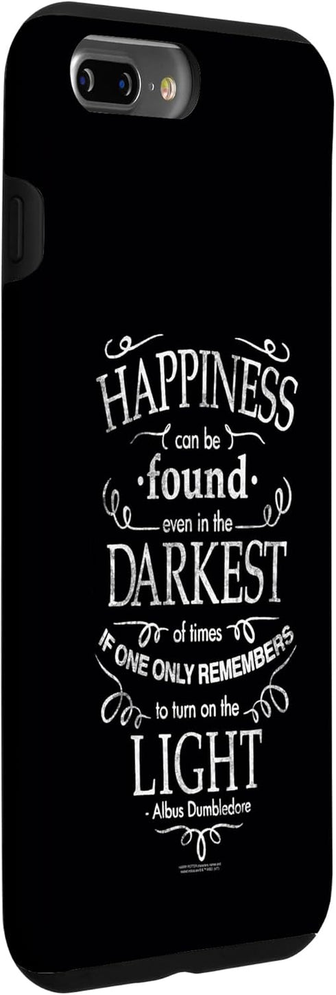 iPhone 7 Plus/8 Plus Harry Potter Happiness Quote Case...