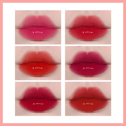 Eakroo 6 Colors Lip Tint Stain Mini Liquid Lipstick, Korean Lip Gloss Moisturizing Natural, Multi-Use Lip and Cheek Tint, Non-Stick Cup, Lightweig...