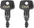 Key for Thule Key Replacement,for Roof Racks, Carriers, Crossbars Key etc,(Codes N068)...