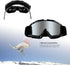 Motorcycle Goggles Dirt Bike Goggles Anti UV Safety Goggles Anti Scratch Motocross Goggles Dustproof Motorcycle Glasses Motorbike Goggles for Cycl...