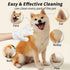 6 PCS Pet Bathing Wipes for Dogs and Cats, Cleaning? Deodorizing Grooming Gloves, Wipes Gloves for Dog and Cat Fur Face, Ear, Eye, Paws Cleaning W...