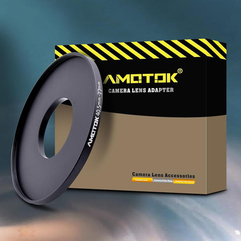 40.5mm Lens to 77mm Camera Lens Adapter,40.5mm to 77mm Filter Step up Ring Adapter Ring,Compatible All 77mm Filter Accessory...