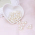 Plastic ABS Mushroom Half Dome Button Buttons 15mm Pearl White Suitable for Sewing Garments Sweaters Windbreakers and Other Decorative Buttons -30...