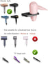 Wall Mount for Blow Dryer Hair Dryer Holder Compatible with Flat Iron Holder Wall Mount for Hair Tool Storage Organizer Straightener Holder Rack (...